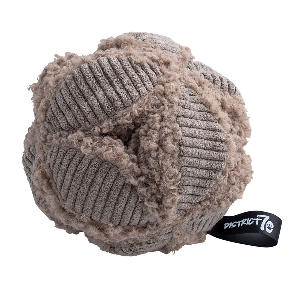 District 70 Hunde-Schnüffelball Bobby taupe, Durchmesser: ca. 13 cm