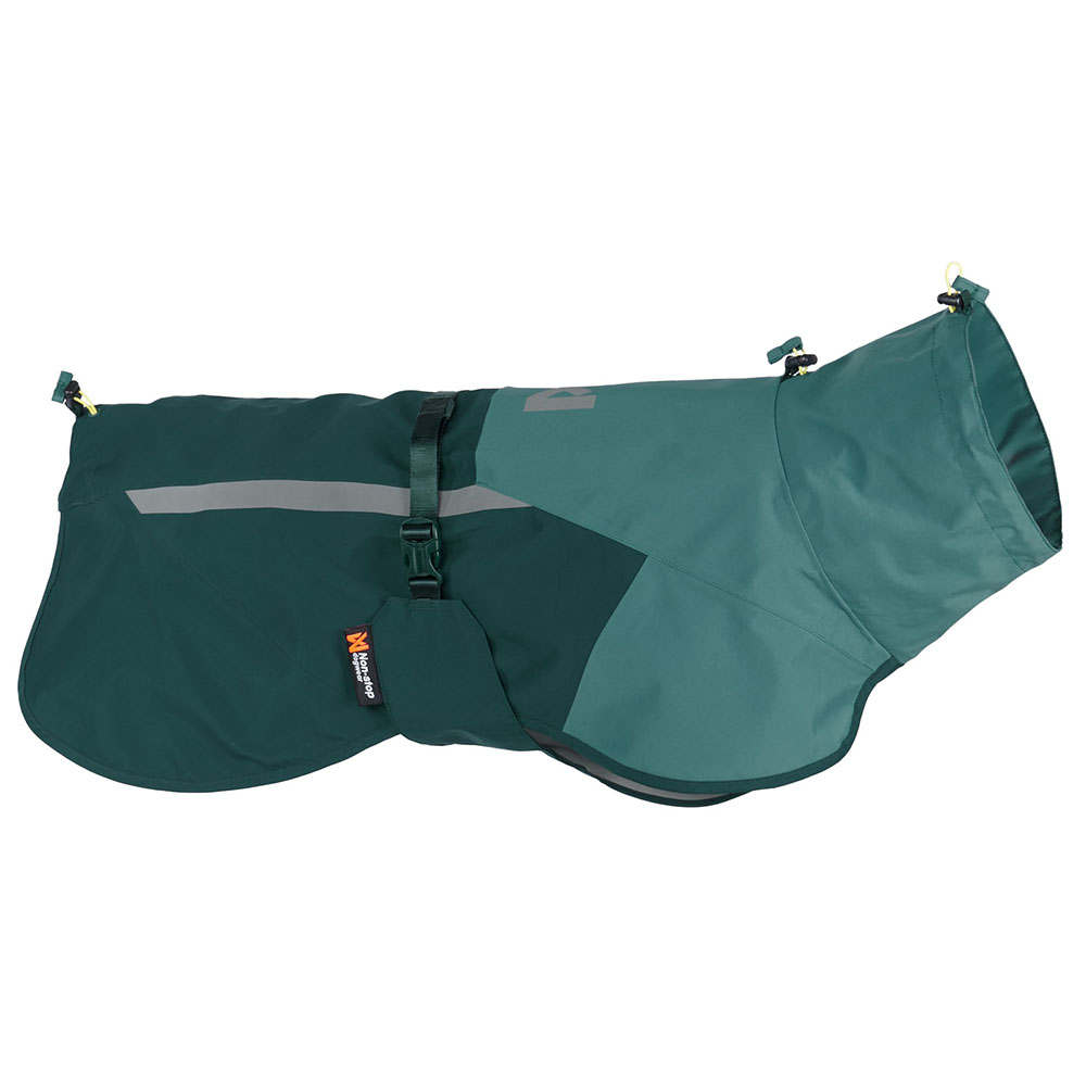 Non-stop dogwear® Hondenregenjas Fjord Raincoat 2.0, blauw, Maat: 90