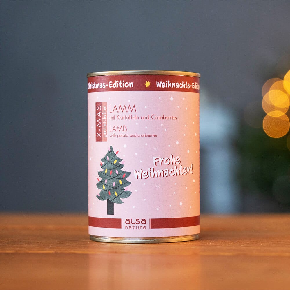 alsa-nature XMAS Lam met aardappel & cranberries, 400 g, Aantal: 400 g