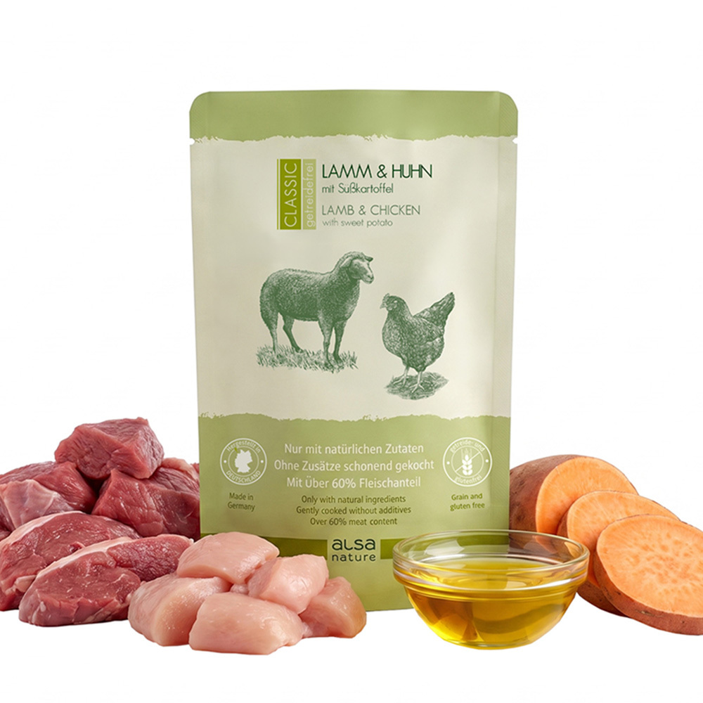 alsa-nature CLASSIC Lam & Kip met zoete aardappel