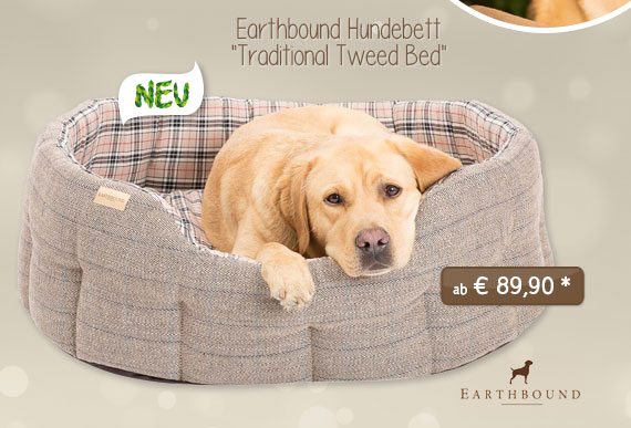Earthbound Hundebett "Traditional Tweed Bed"