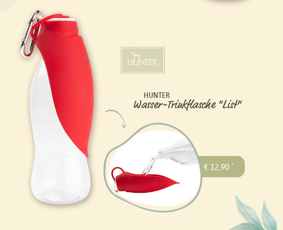 HUNTER Wasser-Trinkflasche List