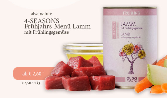 4-SEASONS Frühjahrs-Menü Lamm