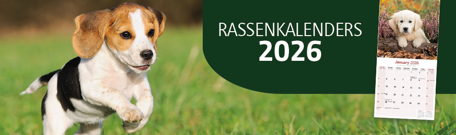 Nieuwe rassenkalenders 2026