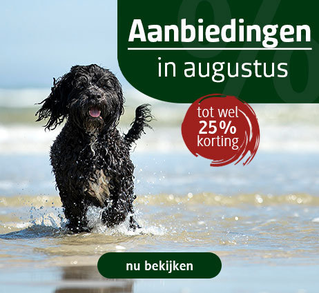 Hondenvoer in de aanbieding