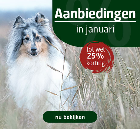 Hondenvoer in de aanbieding