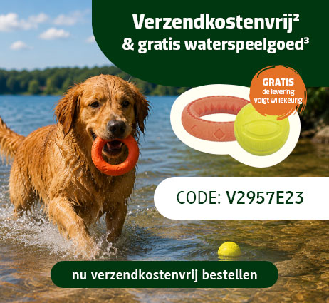 Nu verzendkostevrij bestellen en gratis waterspeelgoed ontvangen