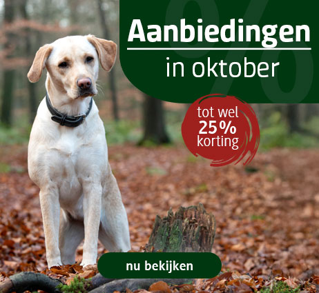 Hondenvoer in de aanbieding