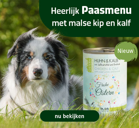 Het nieuwe paasmenu voor honden is er - hondenvoer passend bij Pasen