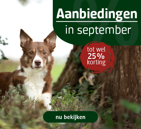 Hondenvoer in de aanbieding