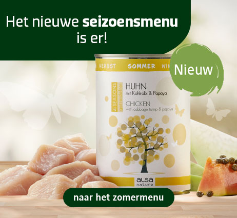 alsa-nature 4-SEASONS Zomermenu hondennatvoer granenvrij