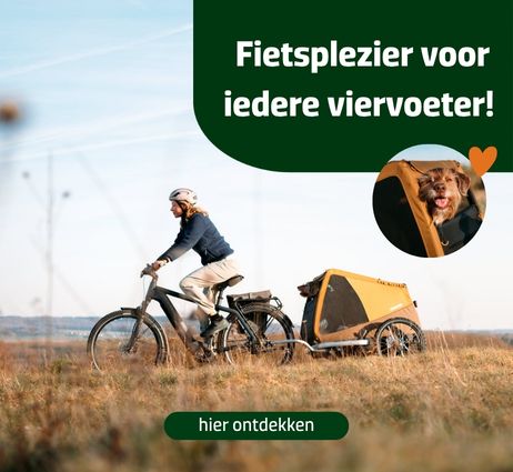 Fietsplezier voor iedere hond