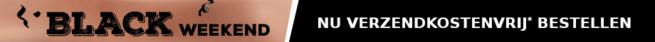 Dit hele weekend betaalt u geen verzendkosten bij uw bestelling vanaf € 20,-! Black Weekend
